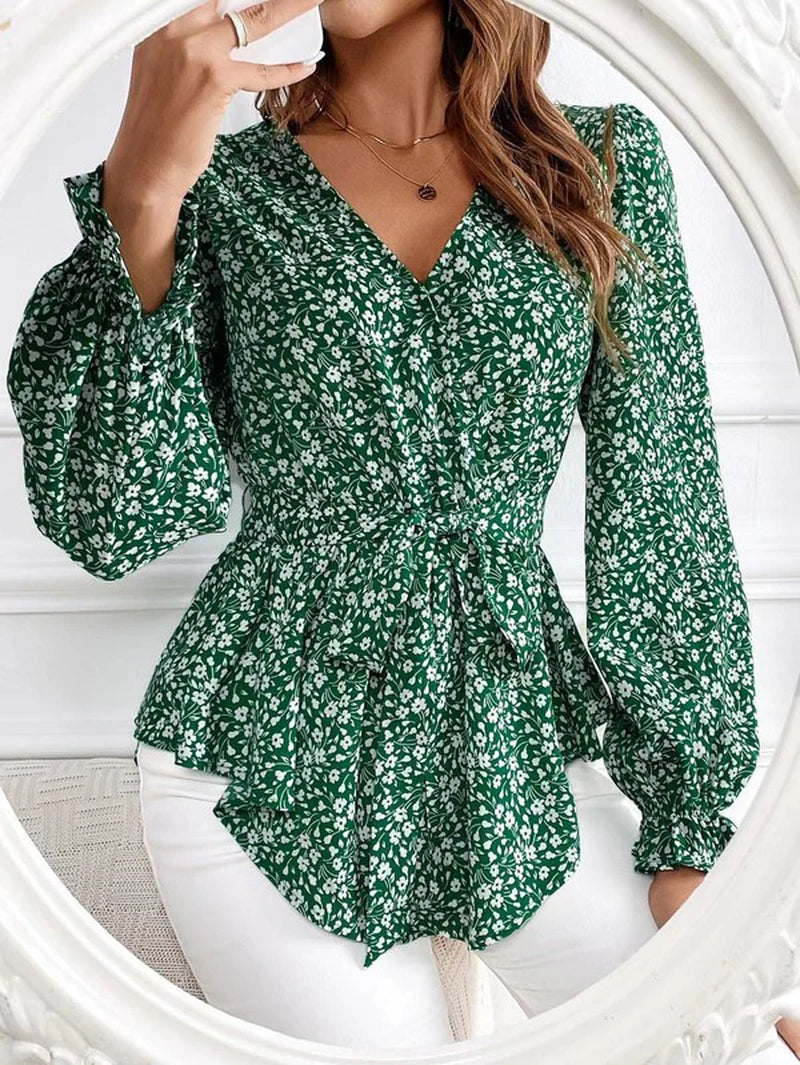 Floral Print Blouse